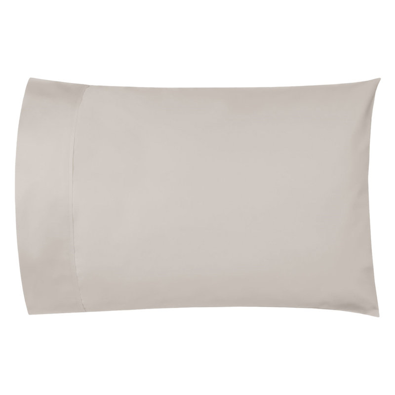 ESTATE 100% Cotton Pillow Case, Standard, latte-latte