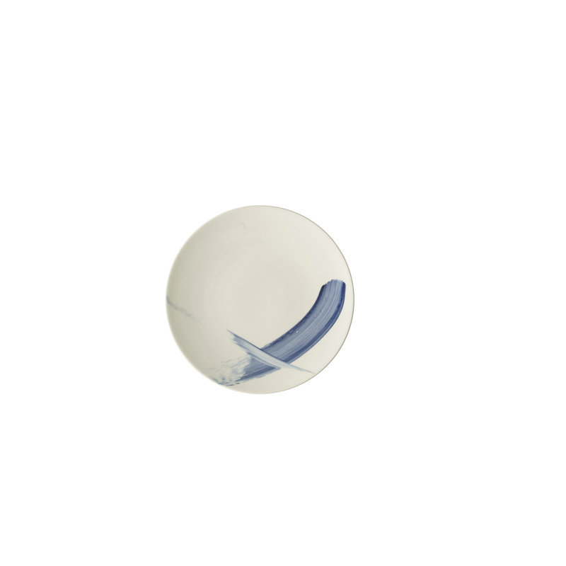 Brushstroke Handmade China Bread and Butter Plate