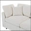 Chenille recouverte de 2 repose-pieds mobiles et 1 coussin décoratif-1880908617