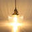 1 - Light Single Pendant With Rotary Knob Switch
