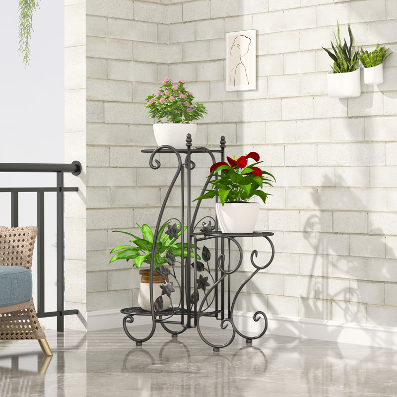 Alezay Metal Plant Stand