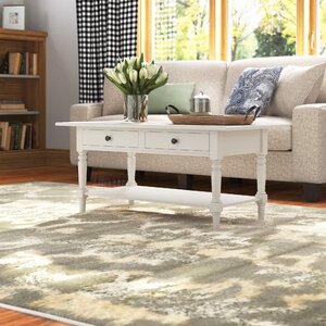 Tuoi Solid Wood Coffee Table with Storage