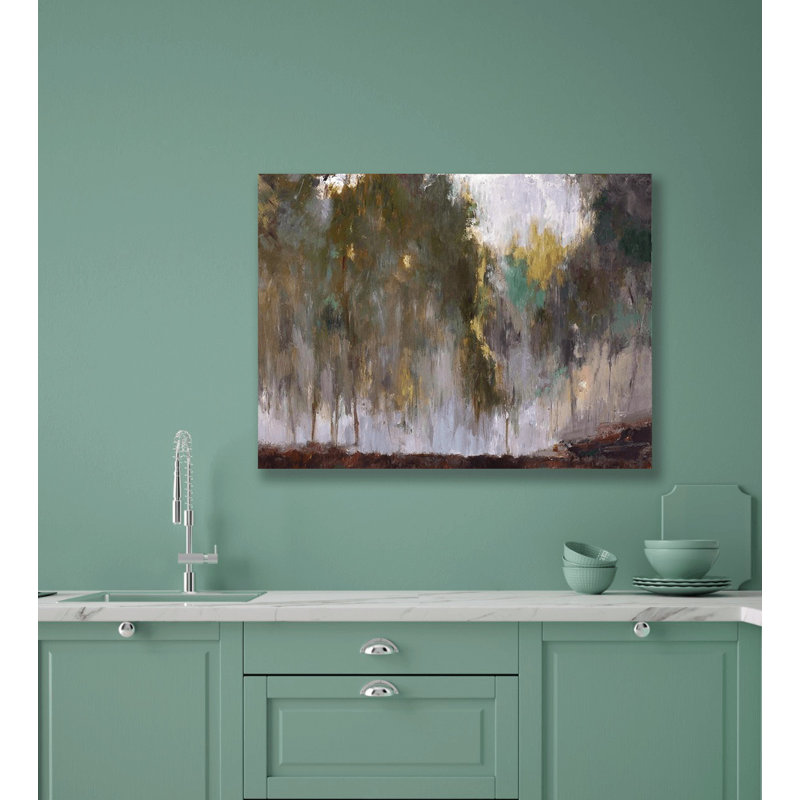 Mist In The Forest Nala Print by John Beard, 36" H x 48" W x 1.5" D, Wrapped Canvas