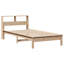 Vidaxl Bookcase Bed Without Mattress Solid Wood Pine-105717414-105717418