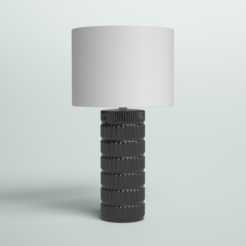 Lampe de table noire 25 po Uxbridge