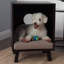 Table de chevet Cihangir Pet Bed Table de chevet pour chien ou chat