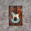 Traditional Entertainment Wall Decor on Metal