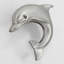1.9" Dolphin Left Facing Small Knob-104674703-39948753-126755980
