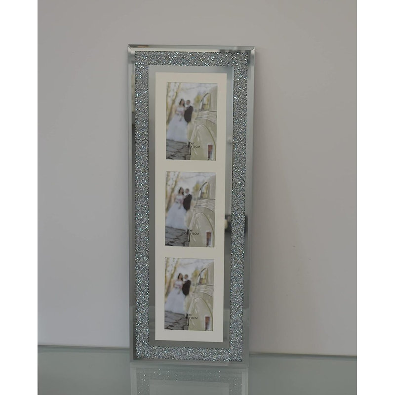 Nesquehoning Silver Glass Picture Frame