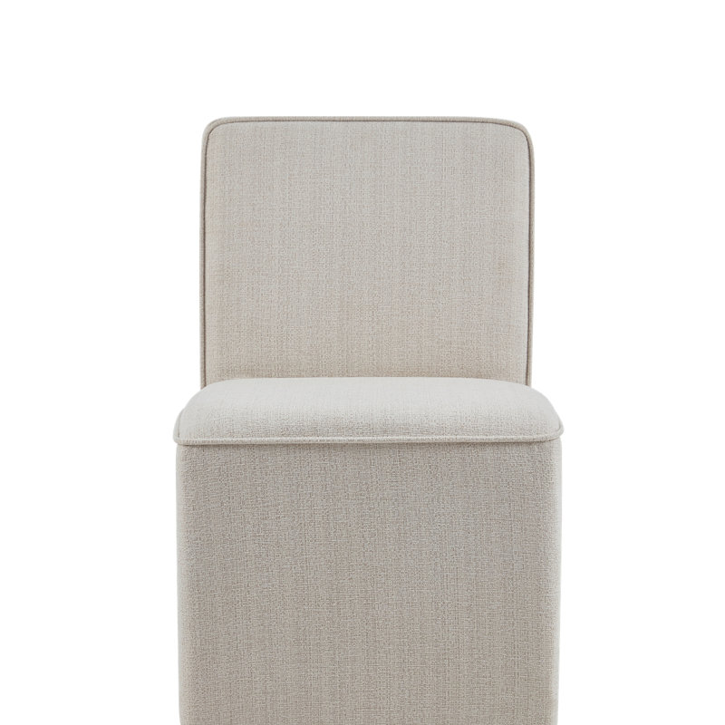 Chaise de salle à manger avec roulettes