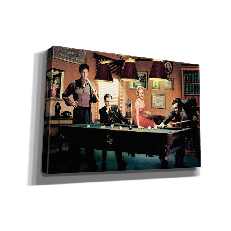 'Legal Action' by Chris Consani, Canvas Wall Art, 12" H x 18" W x 0.75" D