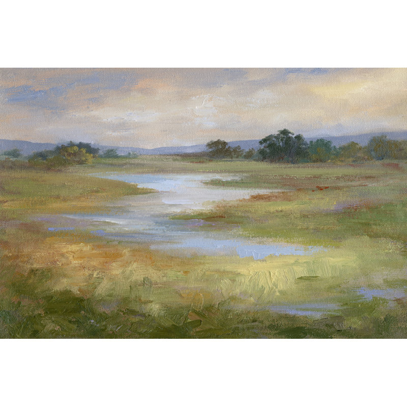 Hidden Meadow by Sheila Finch - Wrapped Canvas Painting, 81cm H x 122cm W