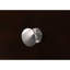 Table de chevet moderne en bois massif - 2 tiroirs, finition brune