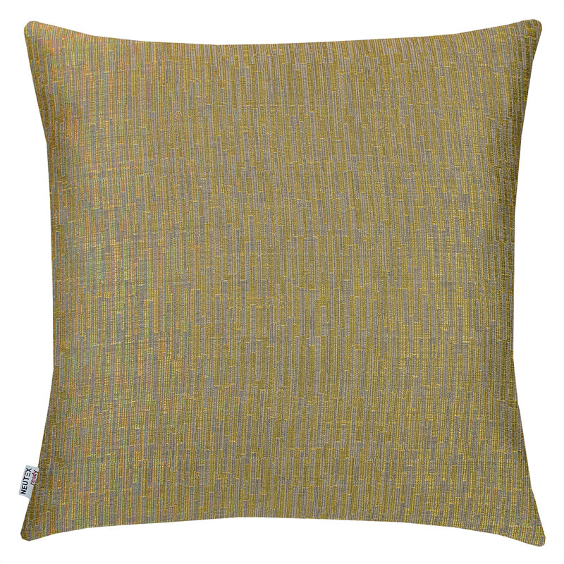 Geometric Square Throw Pillow Cover, 48cm H x 48cm W x 0.5cm D, Gold