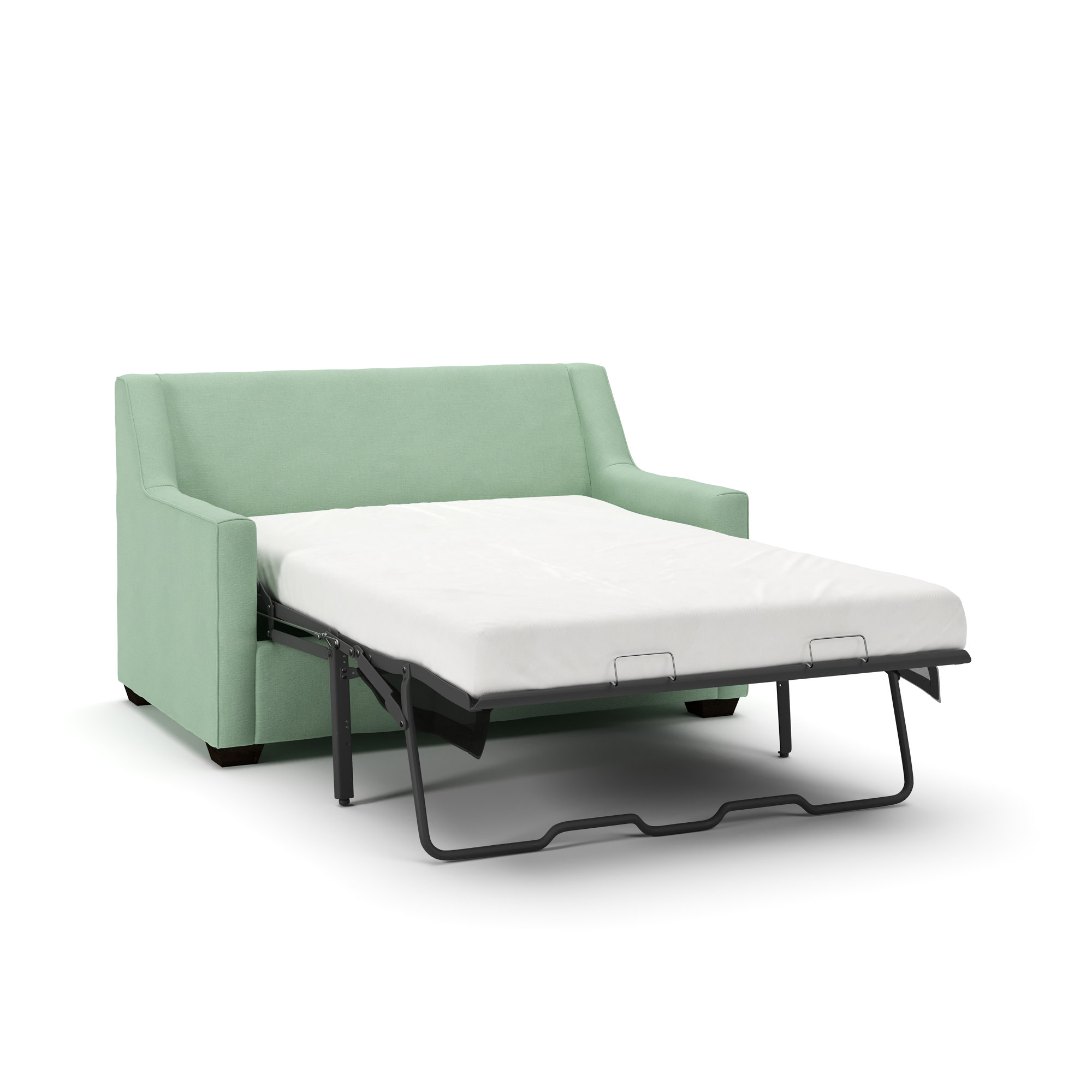 Gemi 56.5'' Upholstered Sleeper Sofa, Bayou Spray