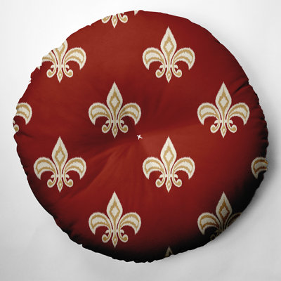 Floral Reversible Throw Pillow