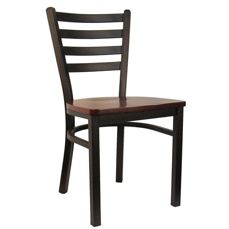 18'' H Side Chair, Mahogany