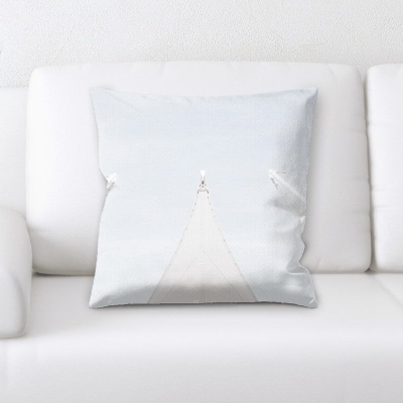 Microsuede Throw Pillow