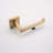 Brushed Gold Bathroom Hardware - 4 Pieces, 304 Steel, Rustproof, Modern Design For Every Area 4 , All Spaces-2118680947