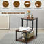Table de bout avec rangement Armey C-1725849403