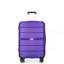 Ensemble de 3 valises à roulettes en plastique Hardshell