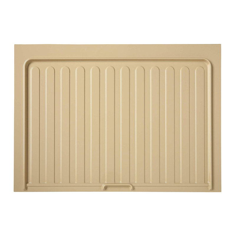 Plateau d'égouttement Almond Polymer, Amande, H 0,75 po x l 34,5 po x p 23,25 po
