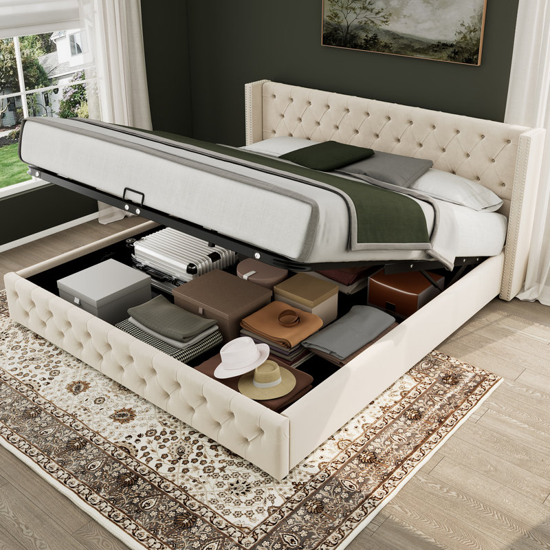 Solid Wood Bed