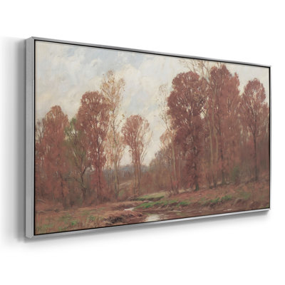 Série paysage - CDLXV - Toile tendue avec châssis encadré - Prêt à être accroché
