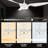 Aroz 60'' Ceiling Fan with LED Lights-1192084734
