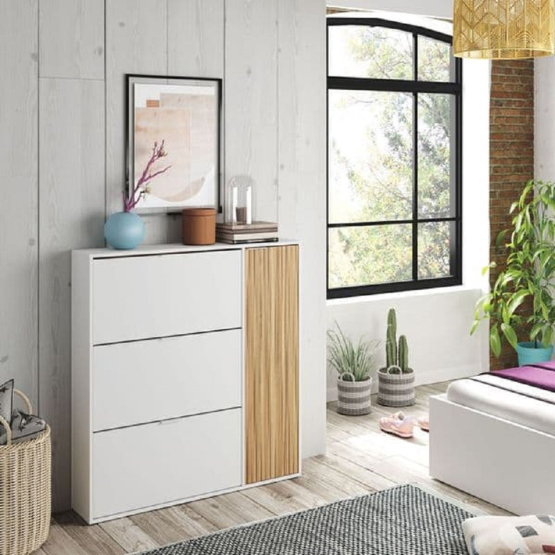 15 Pair Shoe Storage Cabinet