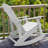 Harada Outdoor Adirondack Rocking Chair HIPS All Weather Oversized Plastic Patio Chair Rocker-96923064