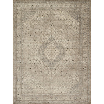 Tapis sable / ivoire Mahfuze