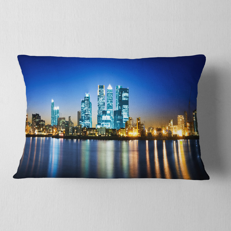 Coussin lombaire wharf cityscape photo de londres