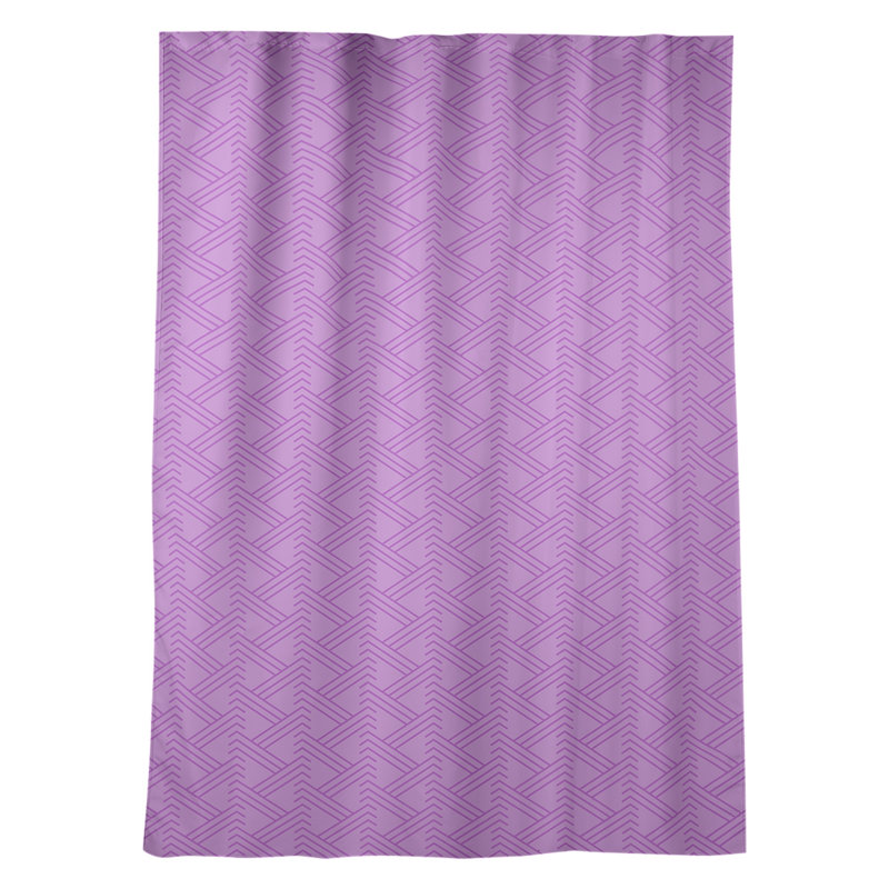 Jordao Room Darkening Curtain Single Panel, Violet