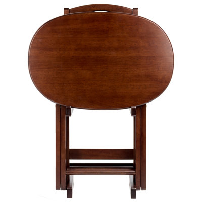 Andaluss Solid Wood End Table Set