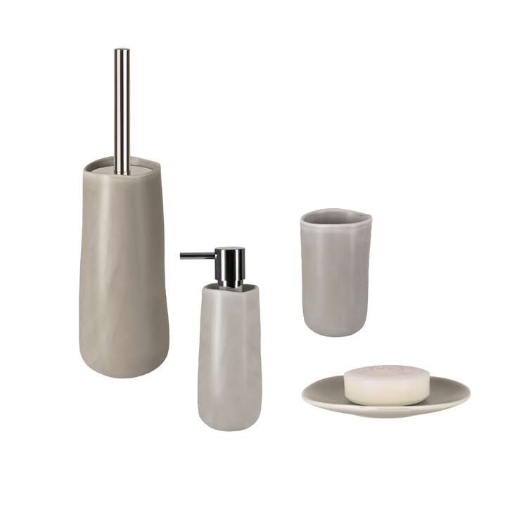 Melchiore 4 Piece Bathroom Accessory Set Orren Ellis