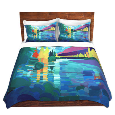 Ensemble de housse de couette reflection of tranquility