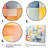 Multicolor Cubes Patterns V - Abstract Geometric Multipanel Wall Art Canvas