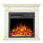 Freestanding Electric Fireplace With Remote Control.-800285592
