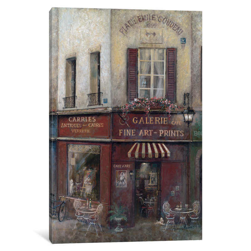 « artisting quartiers », impression sur toile, H 8 po x l 12 po x P 0,75 po