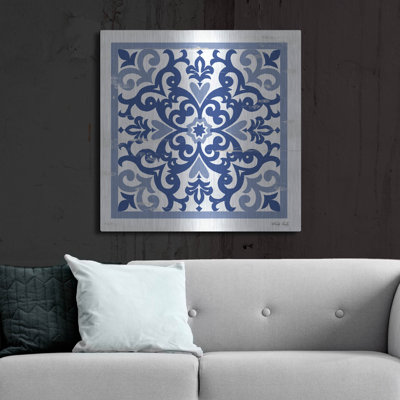 «Blue Tile VI» par Cindy Jacobs