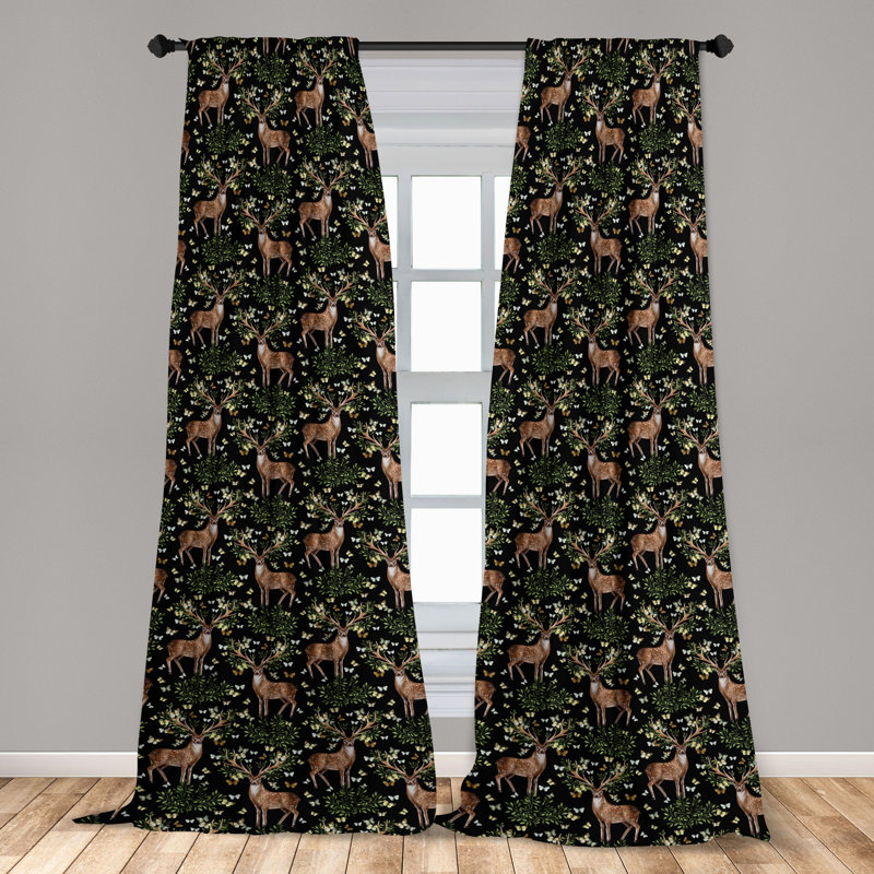 Britanie Semi Sheer Curtain Pair
