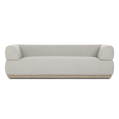 Evander Outdoor Sofa-96"-Ramiro Ecru
