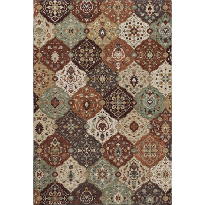 Premium Machine Washable Mayfield AMF2292 Panel Rug