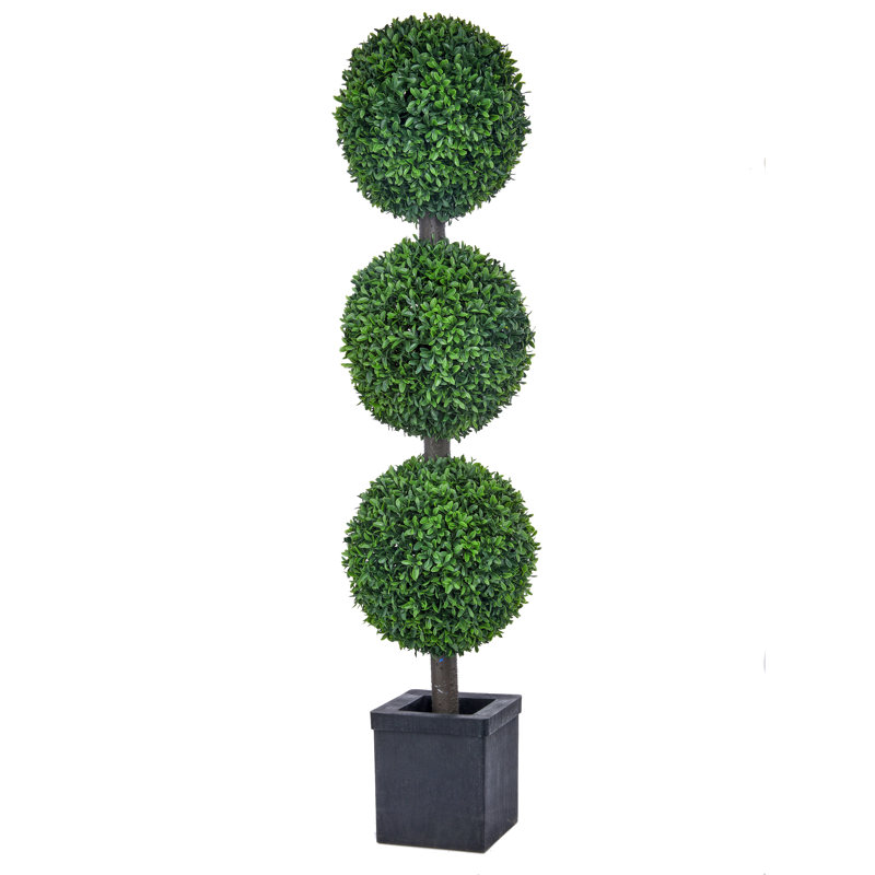 Buis artificiel 48 po en pot