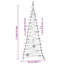4.92' H Lighted Artificial Christmas Tree