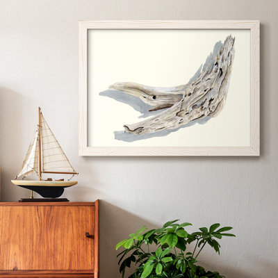 «Driftwood Study III», peinture sur toile encadrée