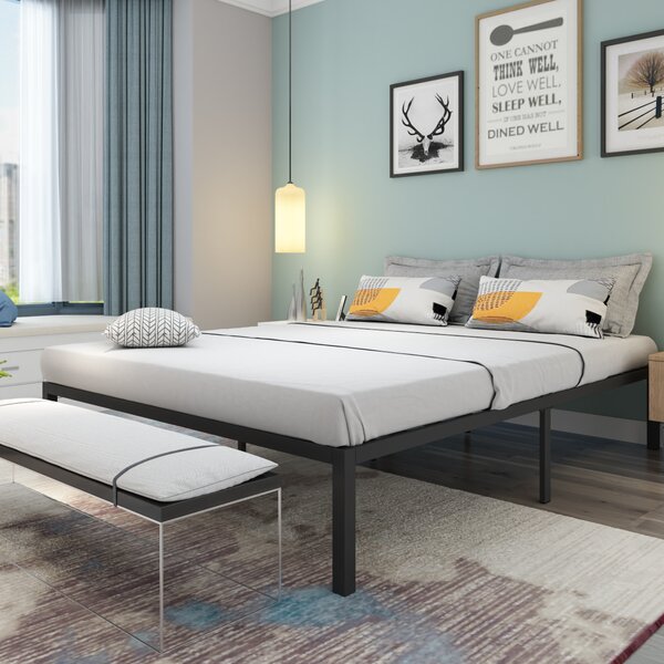 Wade Logan® Weigel Metal Bed & Reviews | Wayfair