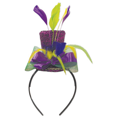 Bandeau pour chapeau Mardi GrasTop