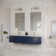 Lucera 72" Wall Mount Modern Bathroom Vanity with Top & Double Undermount Sinks - Faucets Not Included